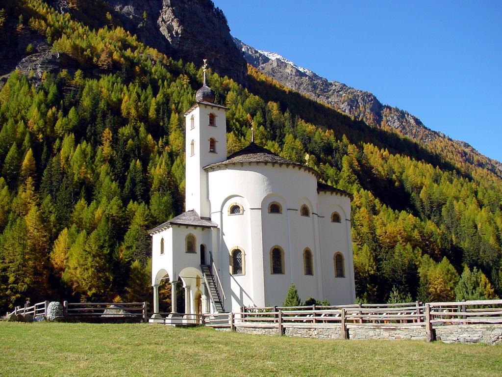 Apartmán Haus Erle Saas-Grund Exteriér fotografie