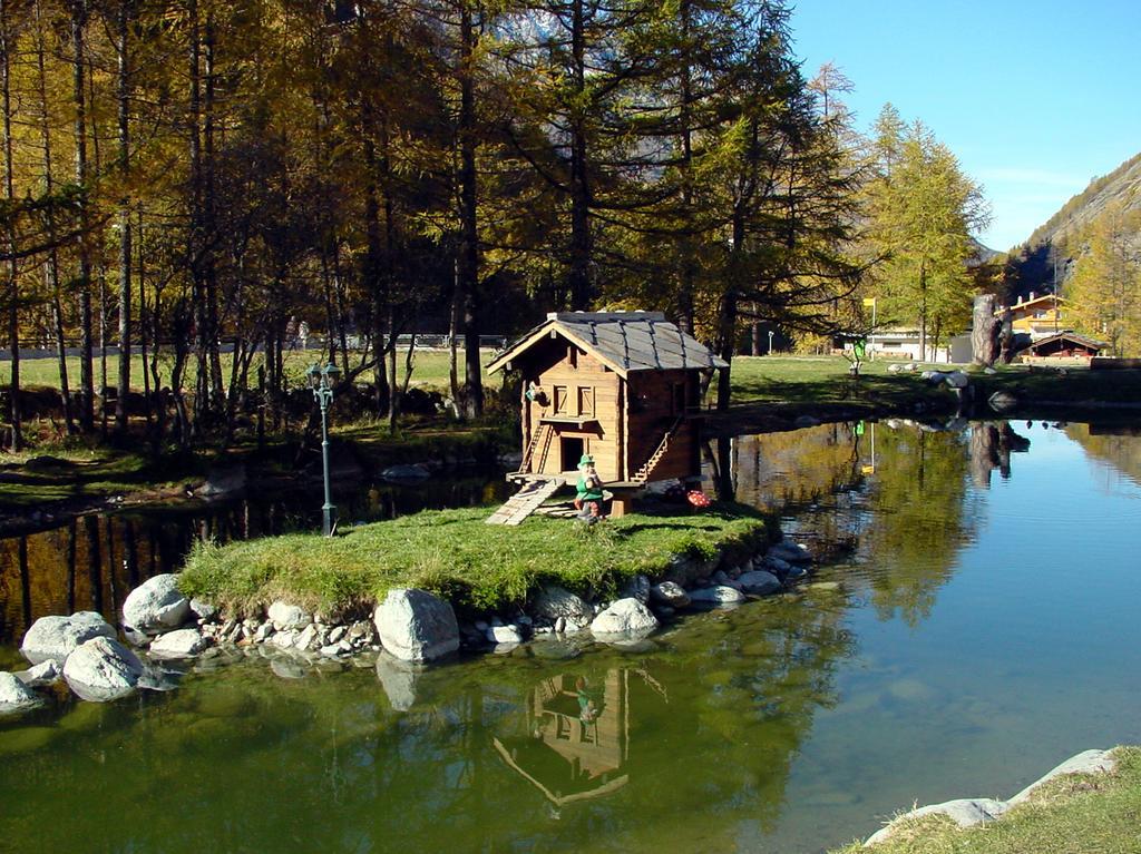 Apartmán Haus Erle Saas-Grund Exteriér fotografie
