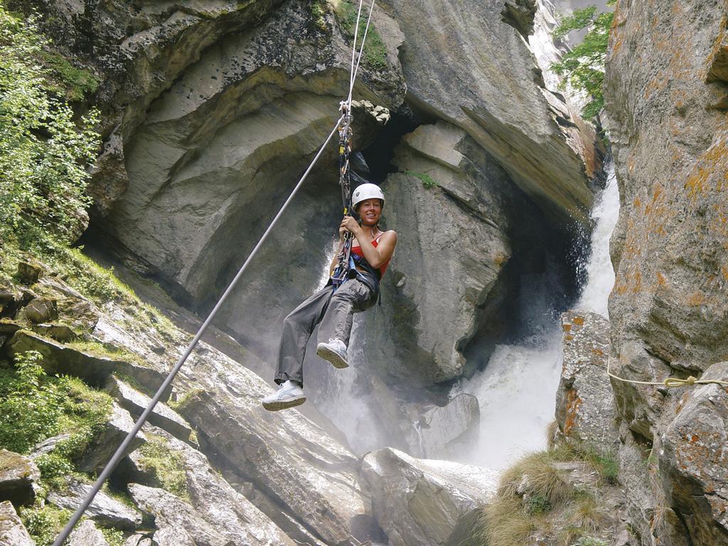 Apartmán Haus Erle Saas-Grund Exteriér fotografie