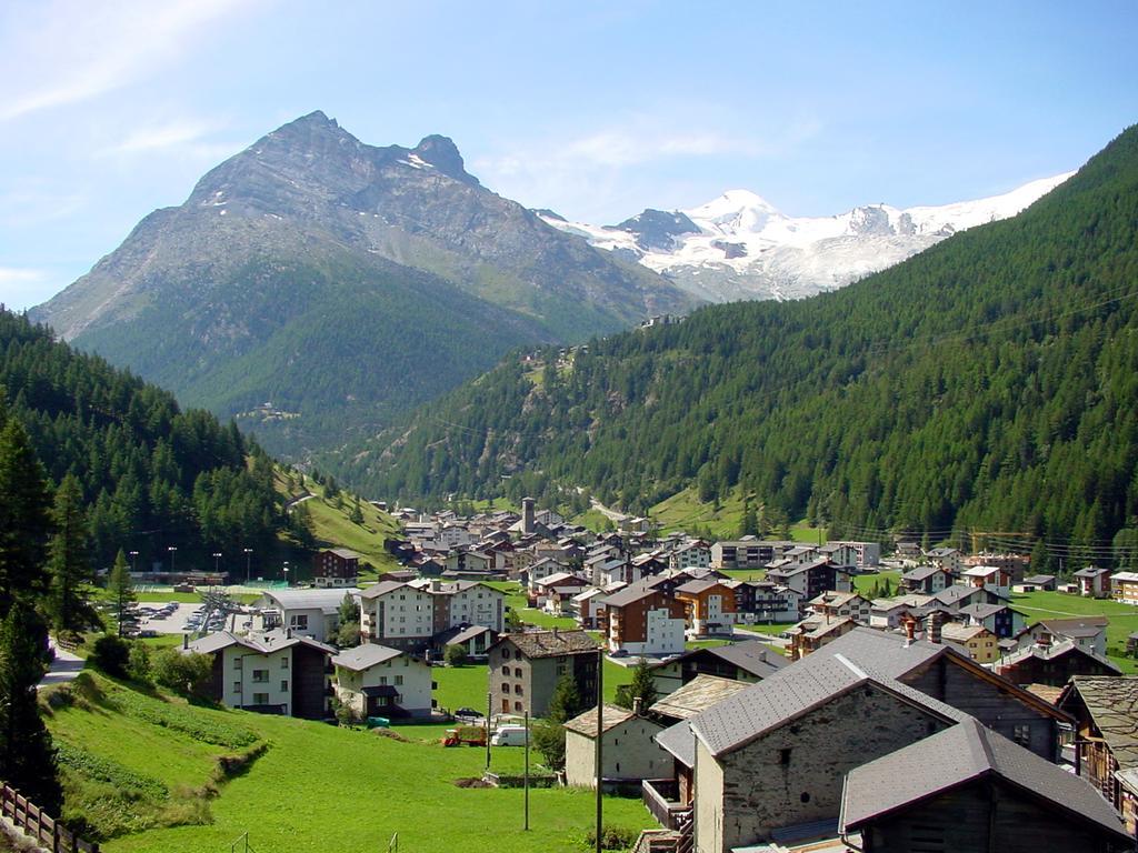 Apartmán Haus Erle Saas-Grund Exteriér fotografie