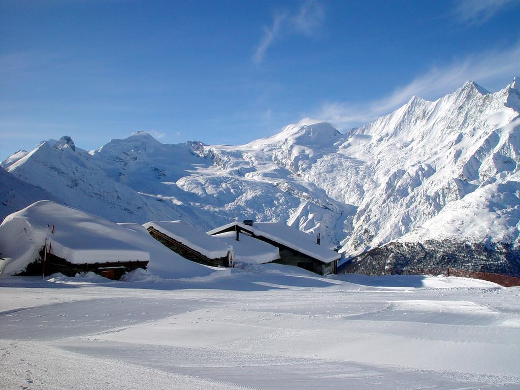 Apartmán Haus Erle Saas-Grund Exteriér fotografie
