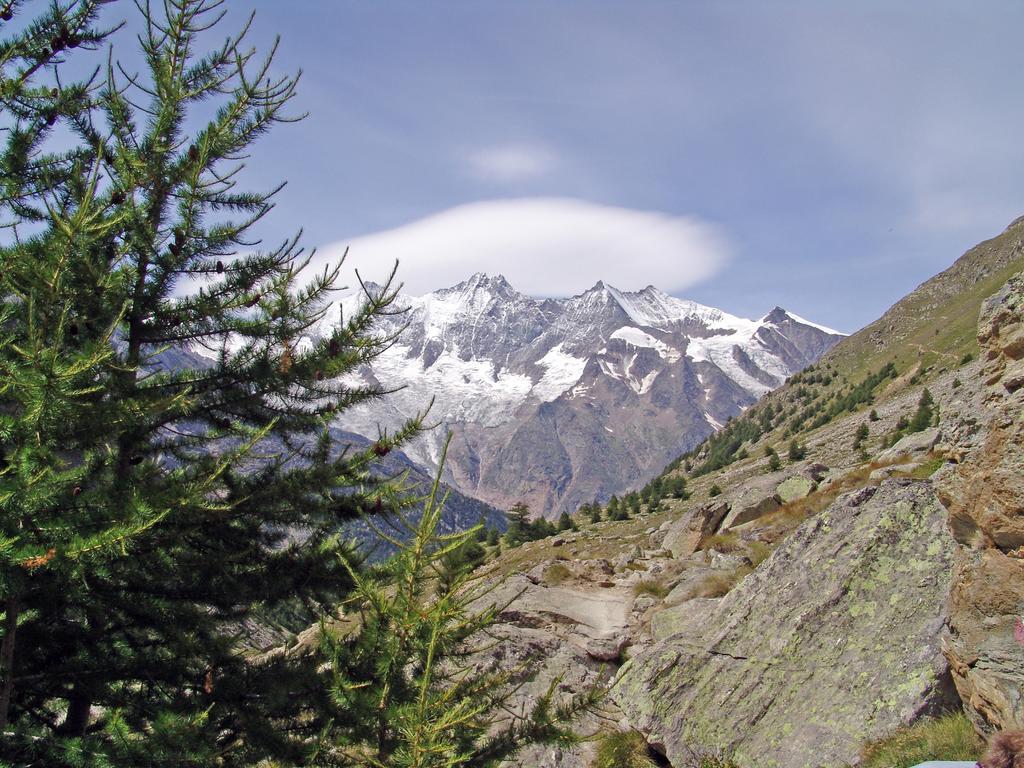 Apartmán Haus Erle Saas-Grund Exteriér fotografie