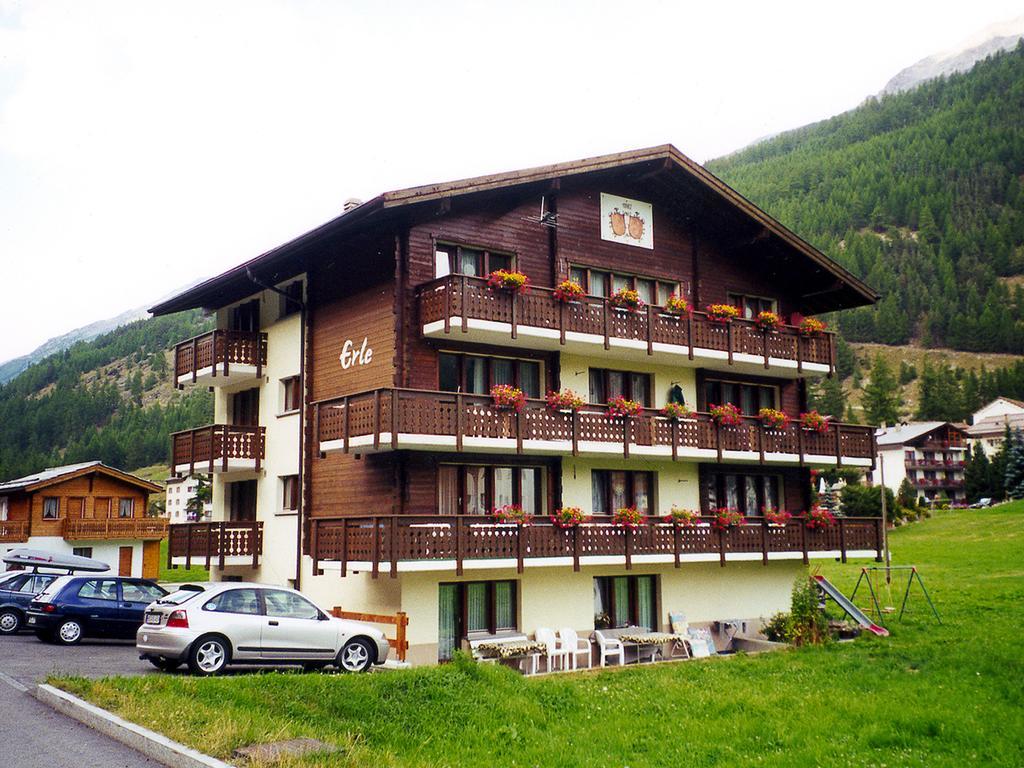 Apartmán Haus Erle Saas-Grund Exteriér fotografie
