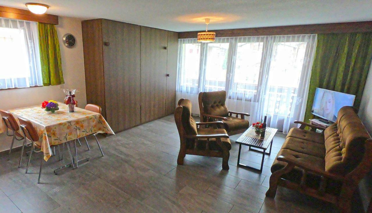 Apartmán Haus Erle Saas-Grund Exteriér fotografie