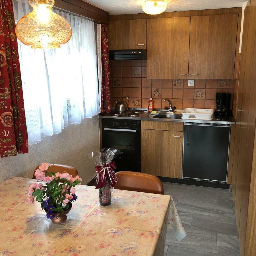 Apartmán Haus Erle Saas-Grund Exteriér fotografie
